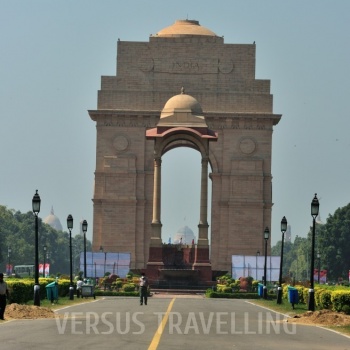 India. New Delhi. India Gate. October 2012